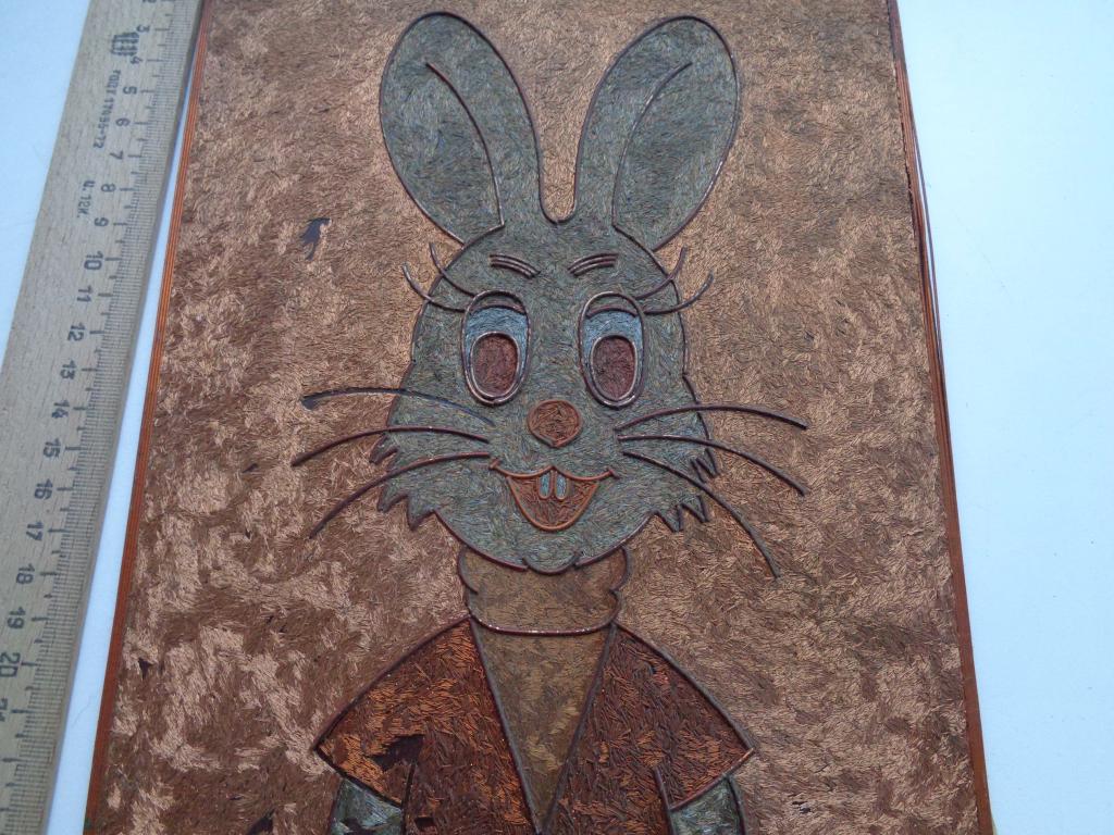 заяц Ну погоди-СССР,медь.