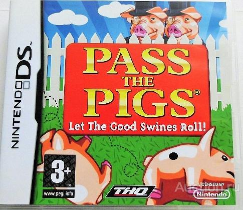 PASS THE PIGS / игра для игровой приставки NINTENDO DS лайт
