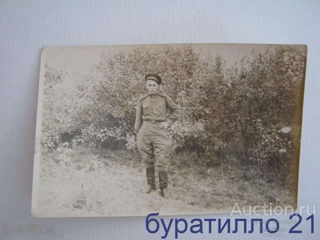 &quot;Фото военного&quot; Омск 1956 год 9х14 