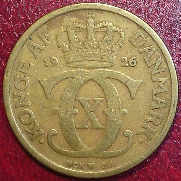 Дания 1 крона 1926 года.