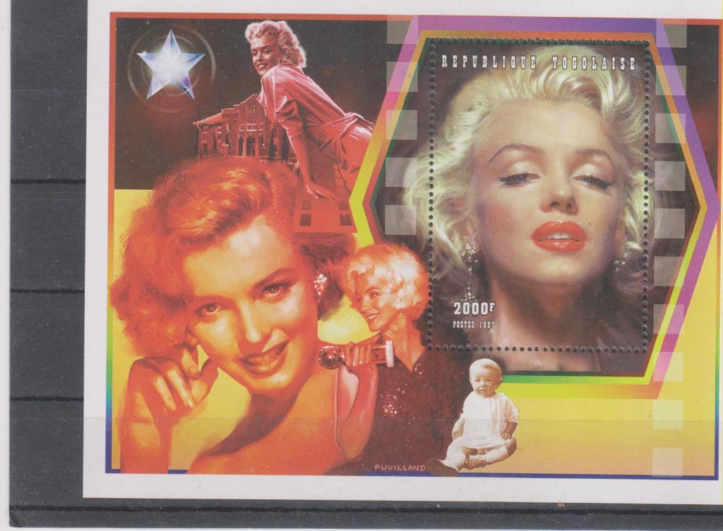 Того,1997,бл.419**Синема:Мерлин Монро
