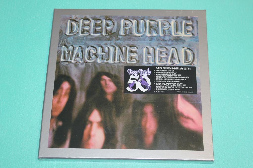 Deep Purple / Machine Head 72 / EU LP + 3CD + BLU-RAY BOX