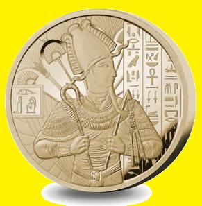 * Сьерра-Леоне 1 доллар 2023 Осирис (Osiris) * Серия 'Египетские Боги' * Вирениум * Unc * Капсула