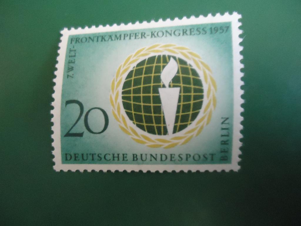 1957 г.  ФРГ   Берлин    MNH.