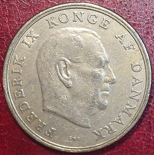 Дания 5 крон 1961 года.