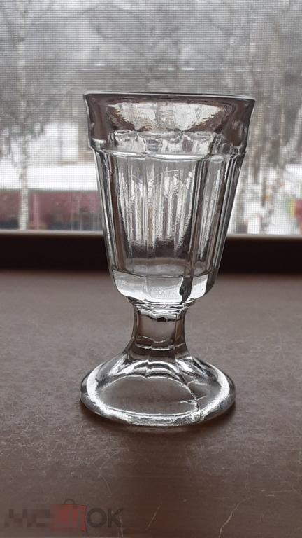 Рюмка лафитник, до 1917 г.  Интересная форма. (О5) 