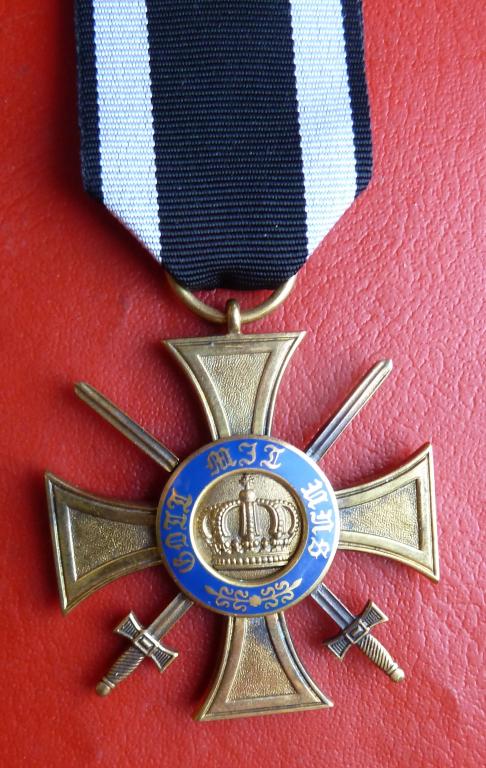 Германия Пруссия Орден Короны 4 класса с мечами