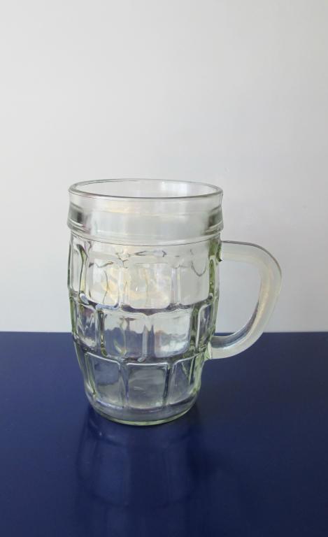 Кружка стекло, соты. 0,25 литра