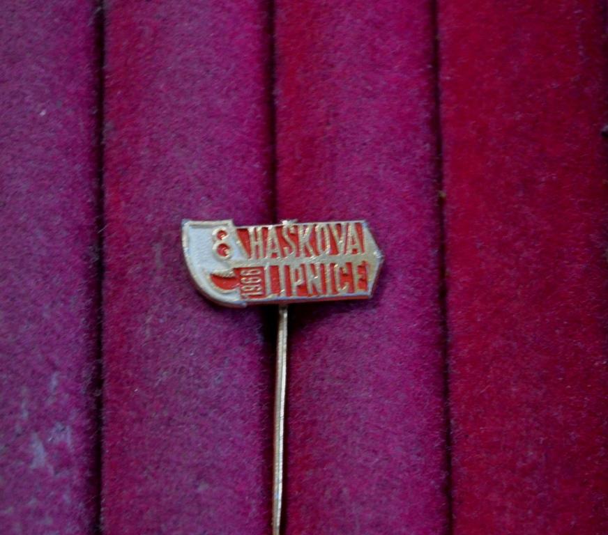 Haskova Lipnice 1966  Липнице Чехия Чехословакия ИНОСТРАННЫЙ ЗНАЧОК  ЛИСТ№ II
