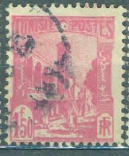 Тунис 1945 г. стандарт Архитектура гашеная