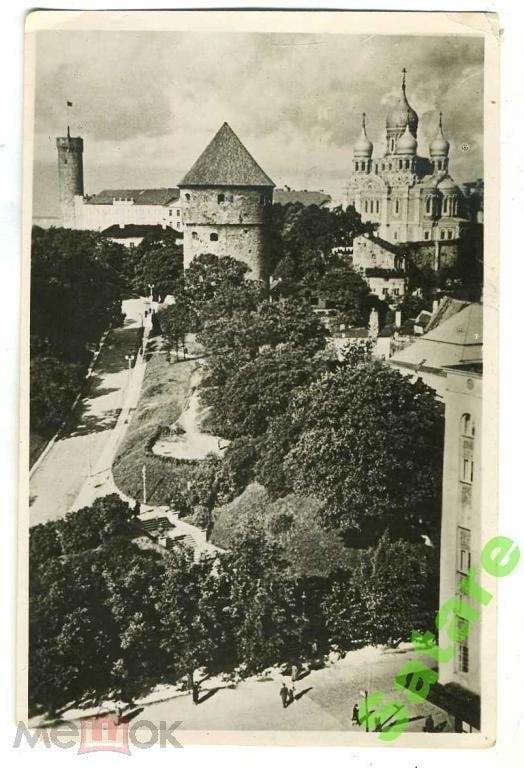 Таллин - вид на Тоомпеа - 1955 год (99)
