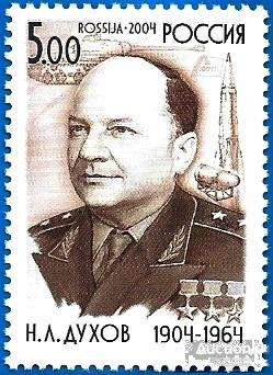 2004 Россия 972. Н.Л. Духов, конструктор** MNHOG (ЧБН)