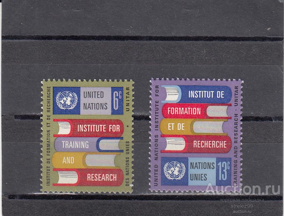 UNITED NATIONS  USA  ООН  Нью-Йорк  Юстиция Пара 1969 Сост** MNH