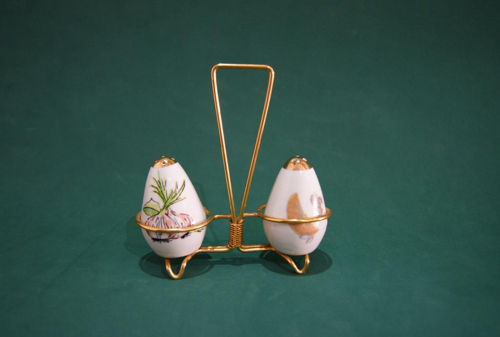 фарфоровый набор солонки Европа