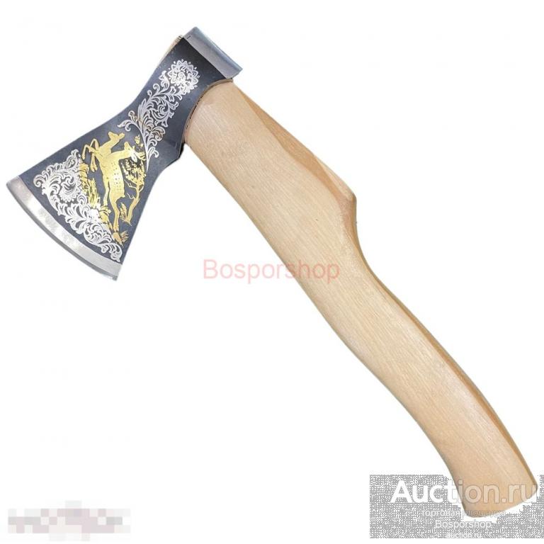 Топорик подарочный сувенирный &quot;Олени&quot; 1970-1980 гг. Златоуст, СССР 