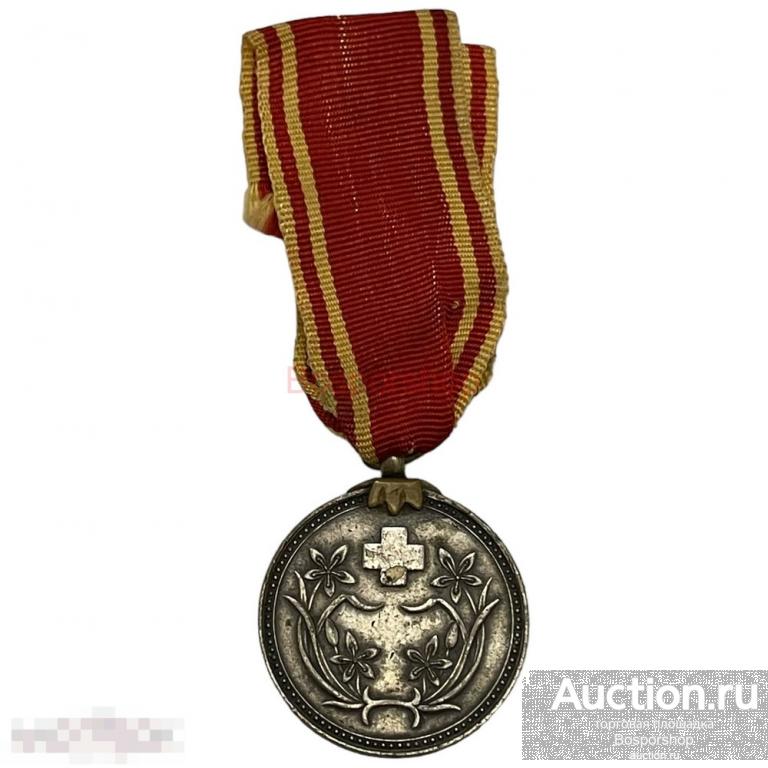 Япония (Маньчжоу-го), медаль &quot;Члена Красного Креста&quot; 1941-1945 гг. 