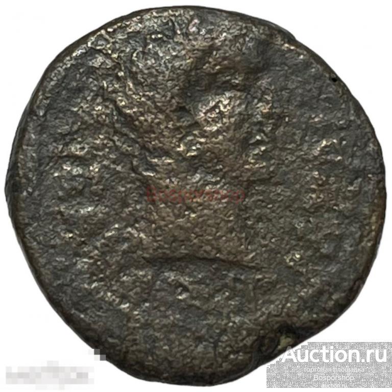 Боспорское царство (Аспург и Тиберий) 1 ассарий 8-38 гг. (Лот №2) 