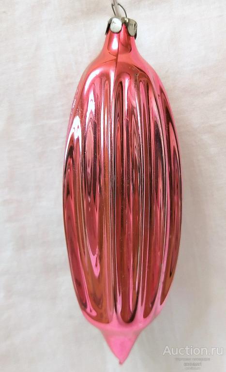 Елочная игрушка    10 см    ВИНТАЖ СССР  ( РОМ 23 )