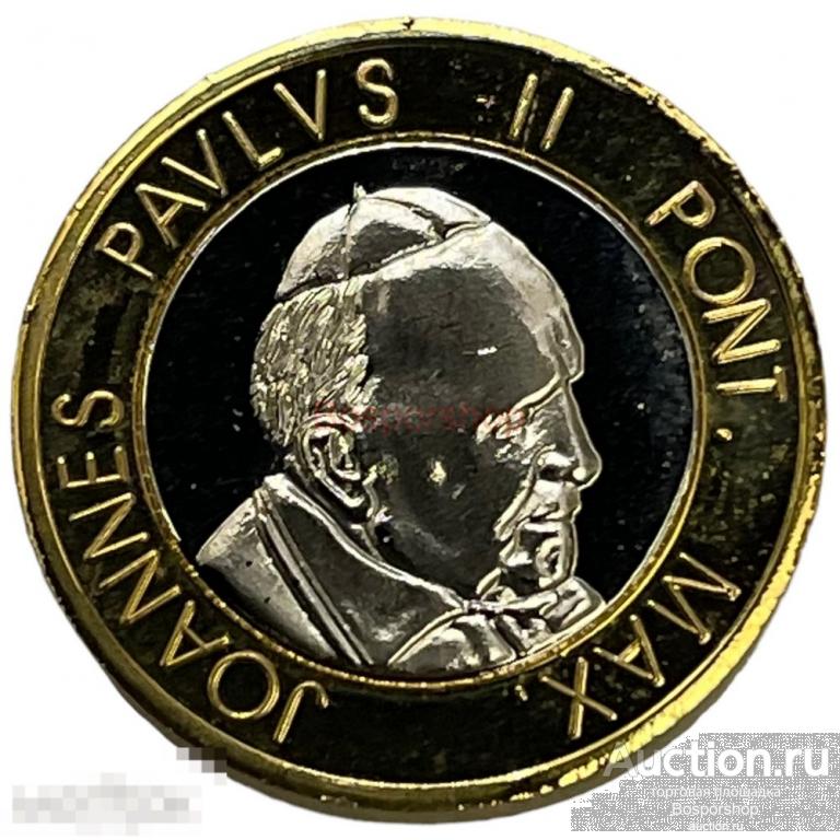 Ватикан 2 евро 2005 г. Essai (Проба) (Proof) 