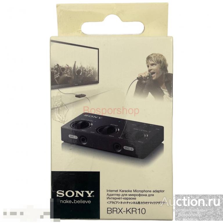 Адаптер для микрофона для интернет-караоке BRX-KR10, Sony, 2011 г, Китай