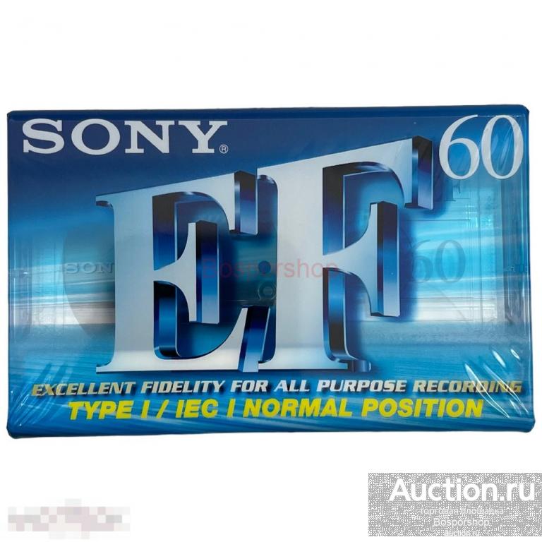 Кассета для магнитофона (для записи), 1990-1995 гг, SONY 60, Япония