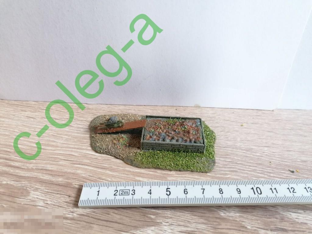 Здания и сооружения для макета Гараж  1:87 16,5 HO 