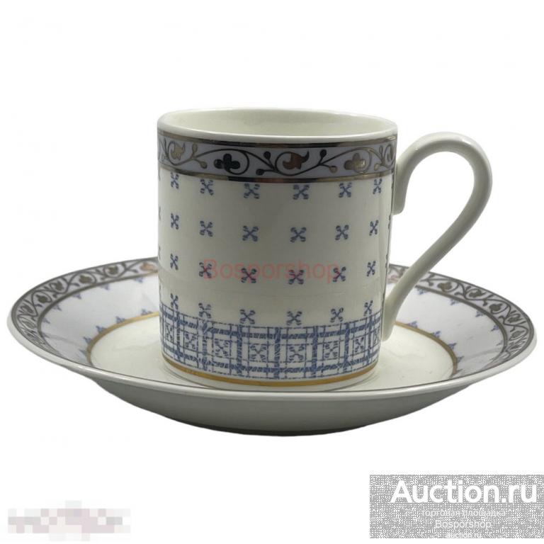Кофейная пара "Sampler", костяной фарфор, 1976-1980 гг, Heinrich: Villeroy & Boch, Гер