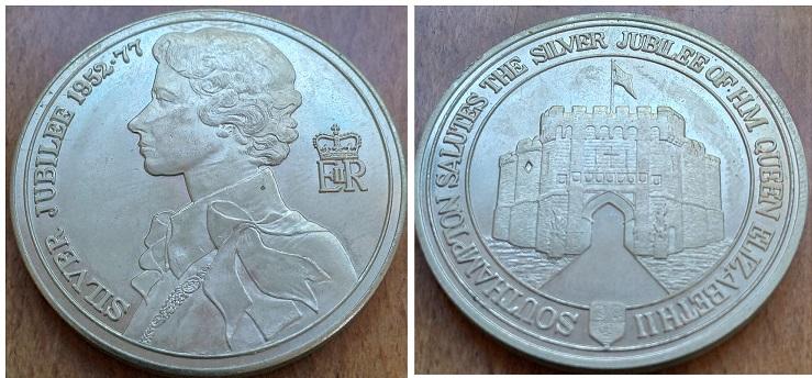 1977г. Великобритания. Серебряный юбилей.