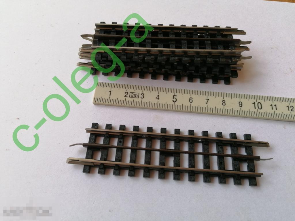 Рельсы Trix  масштаб 1:87 НО 16,5 мм 