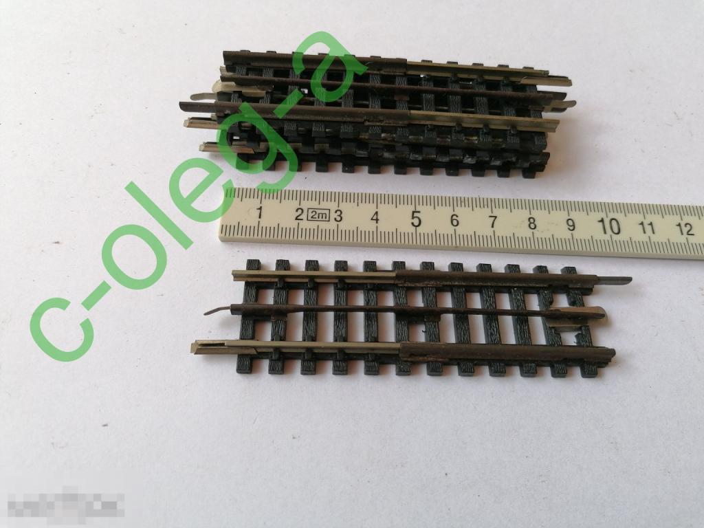 Рельсы Trix  масштаб 1:87 НО 16,5 мм 