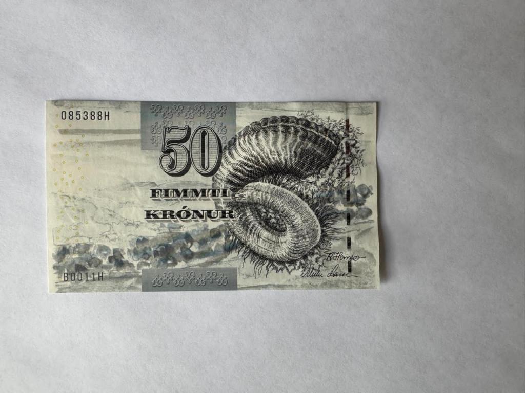 Дания, Фарерские острова, 50 крон, UNC