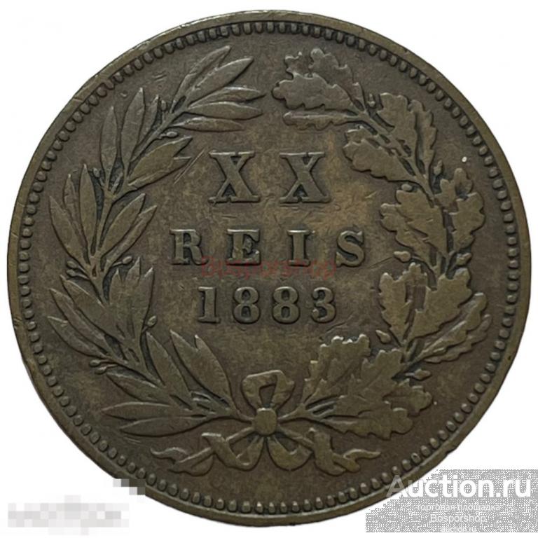Португалия 20 рейс 1883 г. (3) 