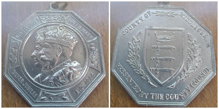 1935 г. Великобритания.  25 лет правления Георга V