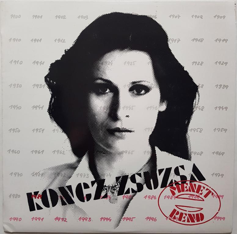 Koncz Zsuzsa "Menetrend" 1981 Lp Hungary