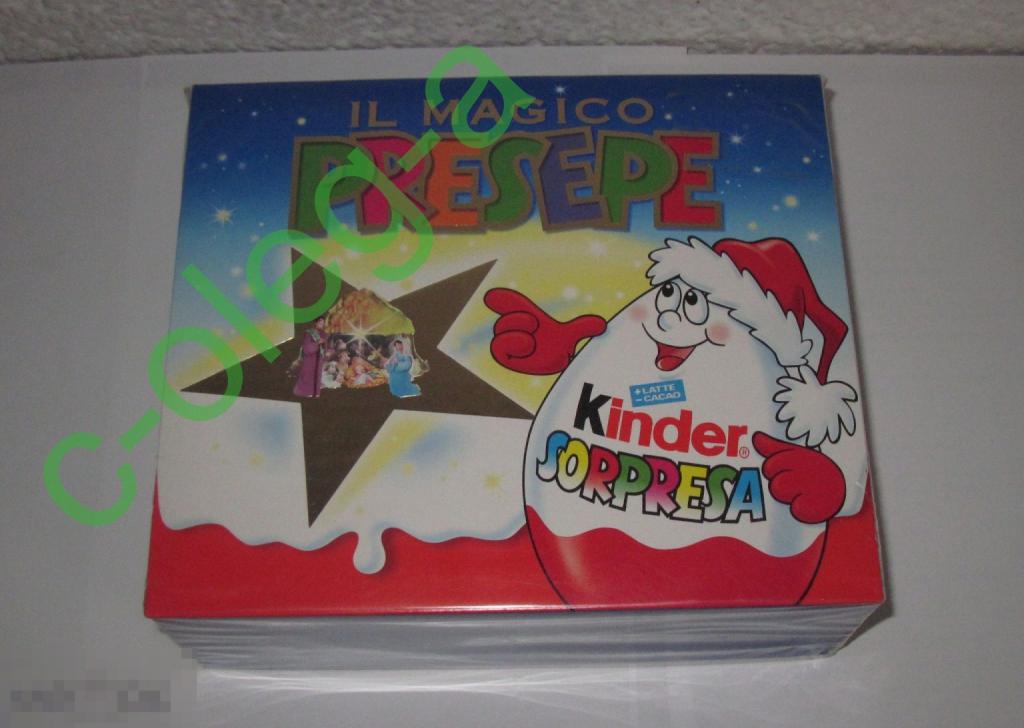 Фигурки из Киндер-Сюрприз Рождественский набор Presepe 