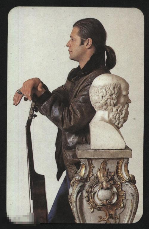 Календарик. Артисты кино. Борис Гребенщиков. 1989 г. 