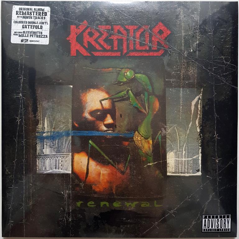 Kreator "Renewal" 1992/2018 2Lp Green Transparent Vinyl SEALED