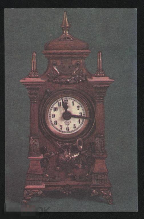 Календарик. Каминные часы. 1986 г. 