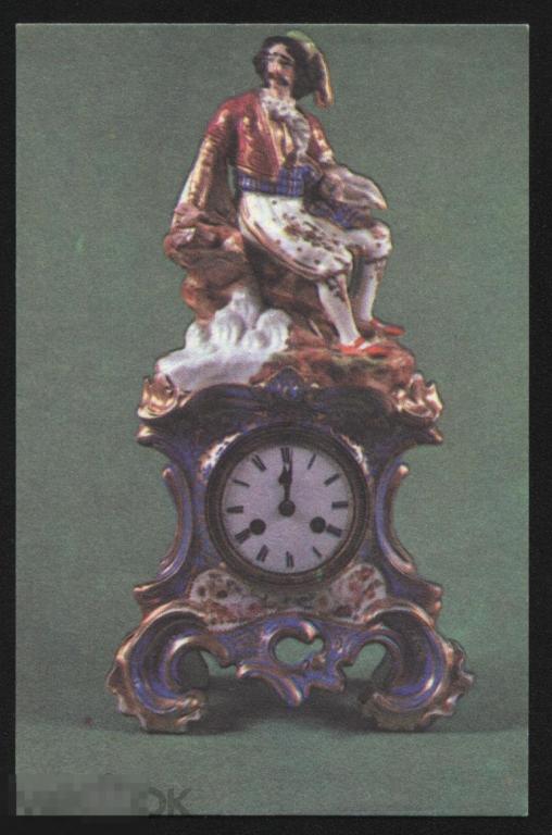 Календарик. Каминные часы. 1986 г. 