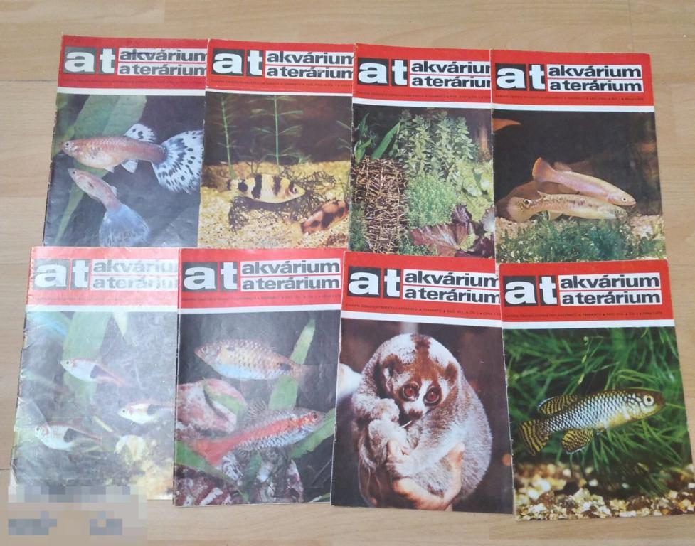 Журналы аквариум террариум Akvarium a Terarium, 12 номеров