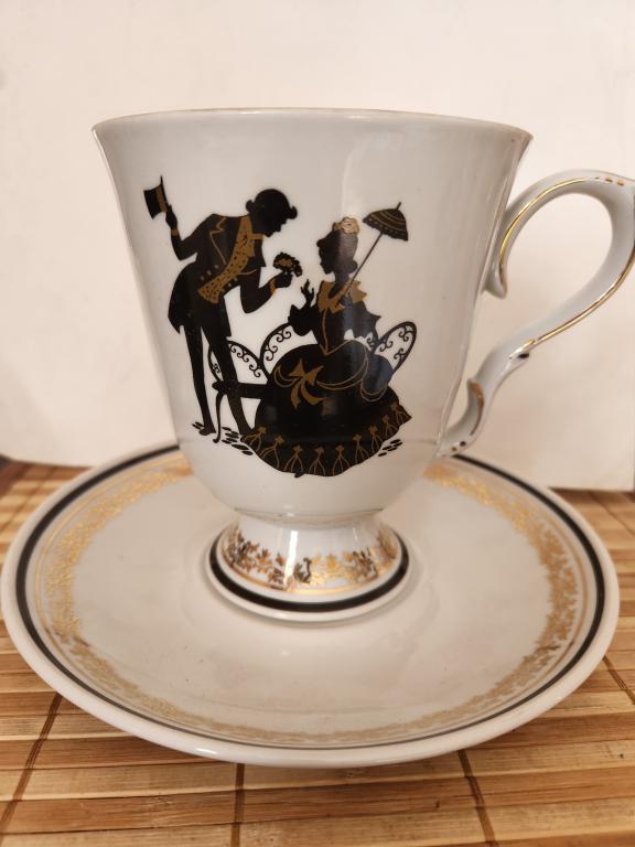 Фарфор Чайная пара Дулево