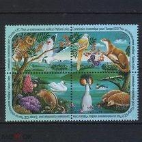 ООН.Птицы.Фауна1991..Блок.Красивый!