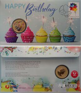 Австралия 1 доллар, 2021 С днем рождения