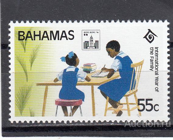 BAHAMAS БАГАМСКИЕ ОСТРОВА  Год семьи  № 827  1994   Сост** MNH