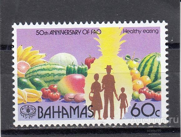 BAHAMAS БАГАМСКИЕ ОСТРОВА  Продовольствие № 877  1995   Сост** MNH