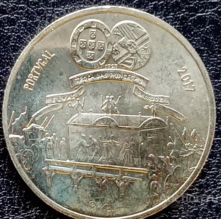 Португалия 5 евро 2017 Барбара Португальская Брагансская Тираж-60т.KM# 876