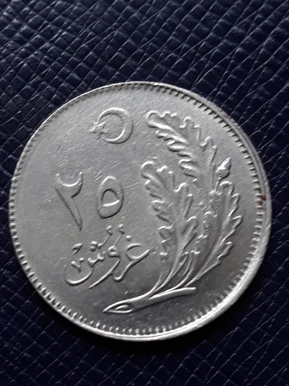 Турция 25 курушей 1928 КМ 837