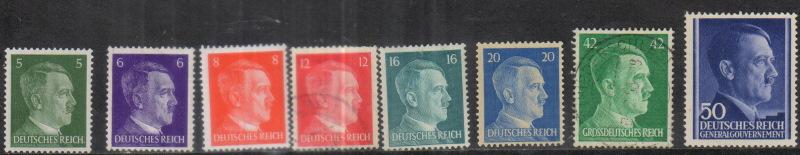 ГЕРМАНИЯ. ПОЧТОВЫЕ МАРКИ. СТАНДАРТ.  Mich 781-795. Н/С. MLH/ГАШ. - 2783