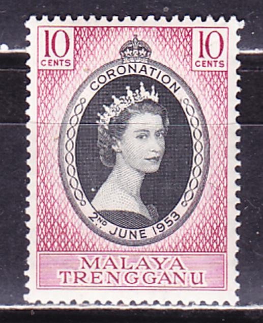 Малайя, 1953 г., султанат Тренггану