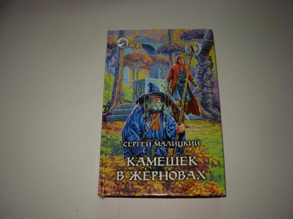 Книга КАМЕШЕК В ЖЕРНОВАХ, Сергей Малицкий, роман, "Фантастический боевик" АРМАДА Москва 2006 год